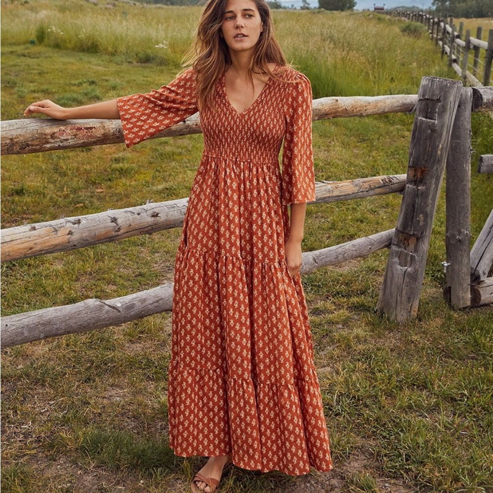 Christy Dawn, Basil Dress Blue